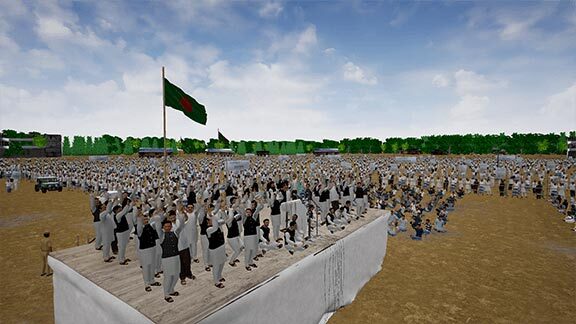 7th March VR Crowd View