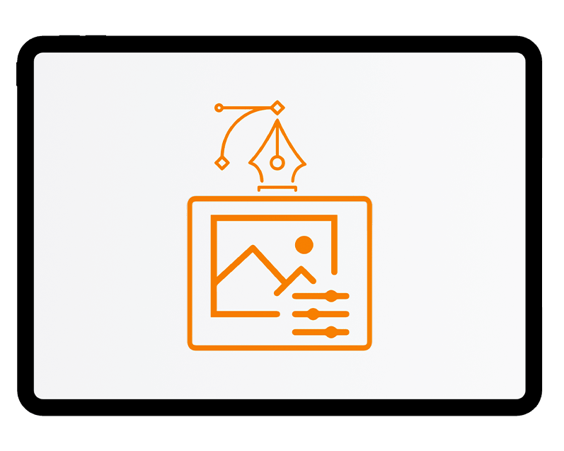 creative content logo