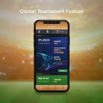 Image of Cricket Tournament feature in Game Plan