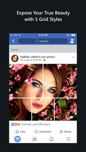 Expose your true Beauty with five Grid Styles