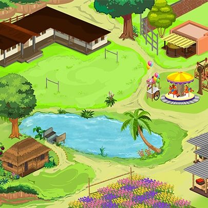 Fun Basket Gameplay Map