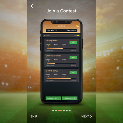 Game Plan Contest User Interface