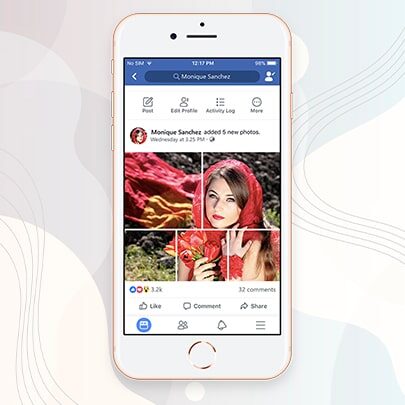 Grid Image on Facebook Grido