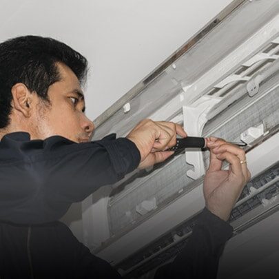 Man Repairing AC Hired from AppointMe Today