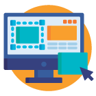 Online Training Management System Riseup Labs Icon