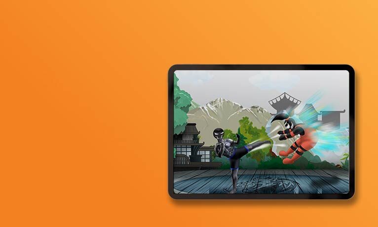 Rooftop Frenzy Action Adventure Game on Tab