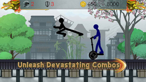 Rooftop Frenzy Unleash Devastating Combos Game Scene