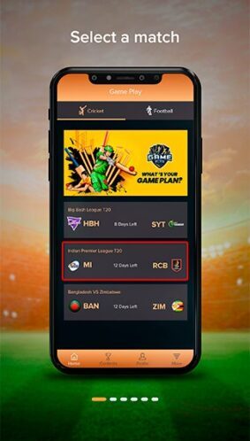 Select a Match Game Plan