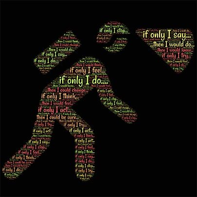 person looking for hope in the tricky phase