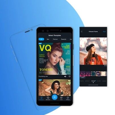 Vimory Mockup in Mobiles