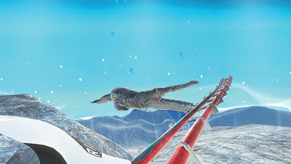 Xtreme Aquatic Rider Crocodile and Ocean Creatures