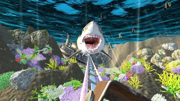 Xtreme Aquatic Rider Shark and Ocean Creatures