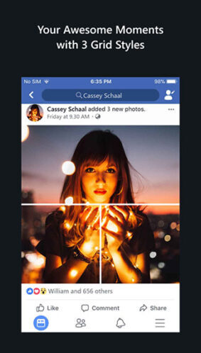 Your Awesome Moments with Three Grid Styles