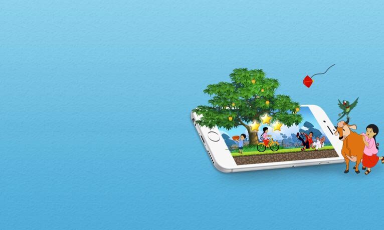 Meena Facebook Game Theme with All Characters