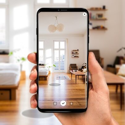 Place the Furniture with exact measurement