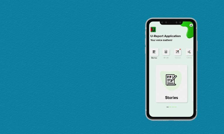 U Report Application Your Voice Matters Mockup