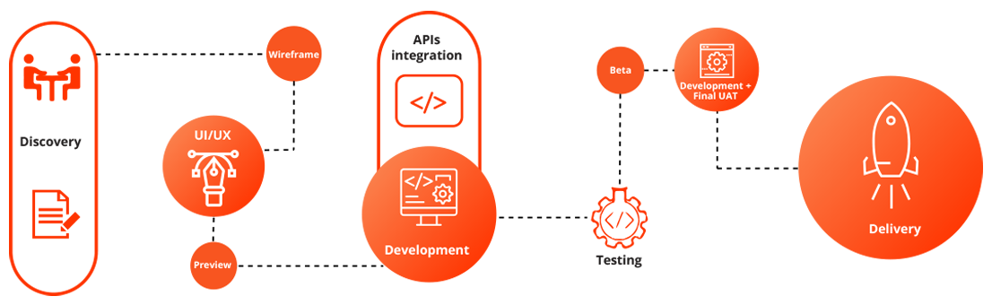 Work Process of Riseup Labs Services