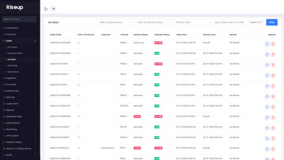 Ecommerce Solution ERP screenshot One