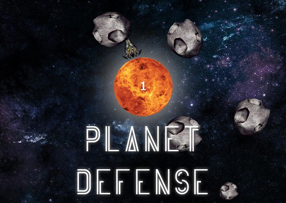 Promotional Banner Planet Defense Game Riseup Labs Gaming Platform