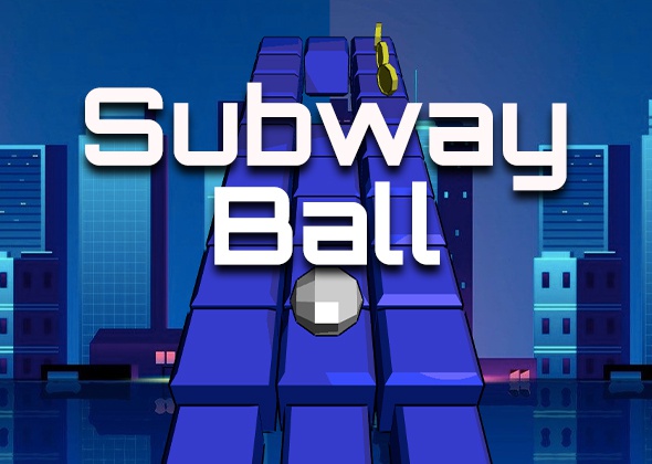 Promotional Banner Subway Ball Game Riseup Labs Gaming Platform