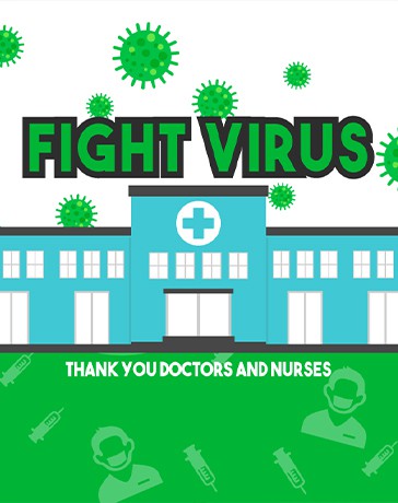 Promotional Thumbnail Fight Virus Game Riseup Labs Gaming Platform