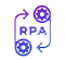 RPA (Robotic process automation) Icon