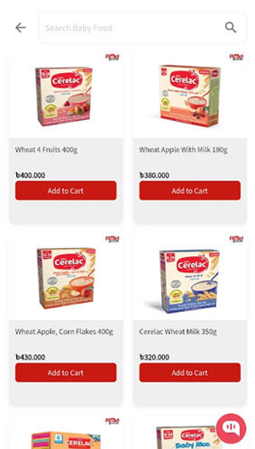User App Screenshot of Ecommerce Solution Four