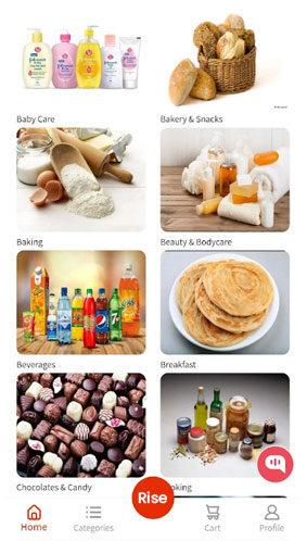 User App Screenshot of Ecommerce Solution Two