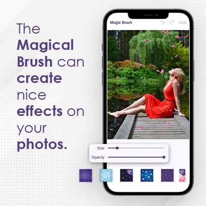 The Magical Brush in Photo Editor