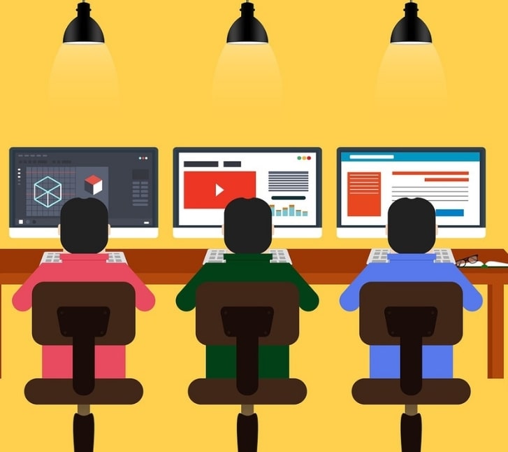 Expert People Doing their Work