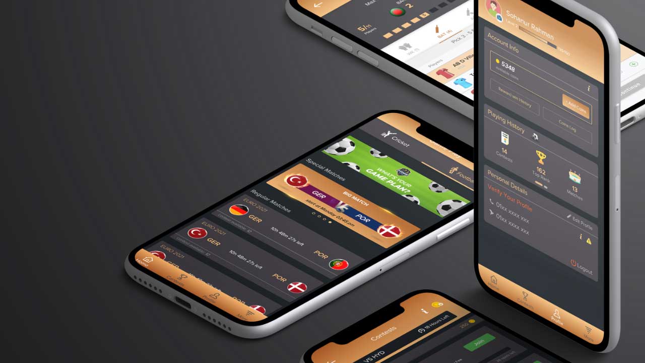 user interface designing Example of interactive UI & UX designing for mobile phone app development