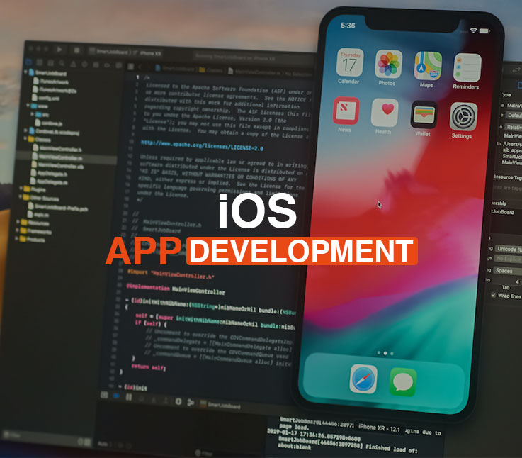 Feature image for the ultimate guide iOS app development
