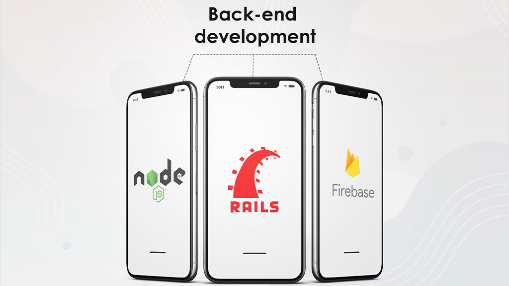 The platforms for Back-end development.