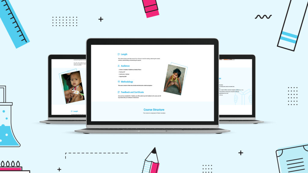 Seven Modules of Severe Acute Malnutrition (SAM) eLearning Course