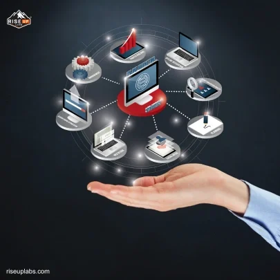 A2A integration services at web application development company Riseup Labs