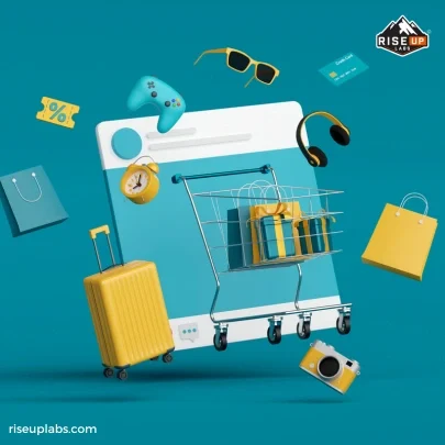 Cutom eCommerce web development services at eCommerce web development company Riseup Labs