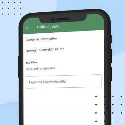 Emporia App Job Apply Page.