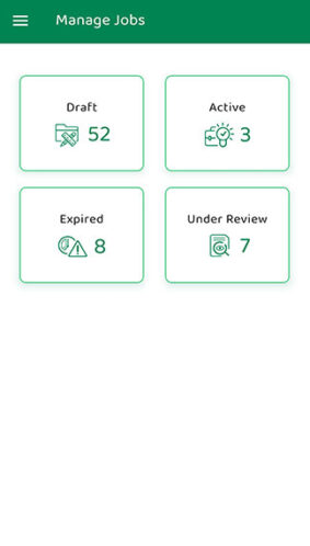 Manage Jobs Of Employer App Screenshot
