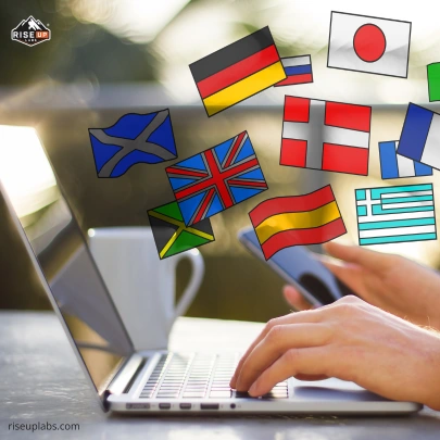 Multilingual Themes Services by wordpress theme development services company Riseup Labs