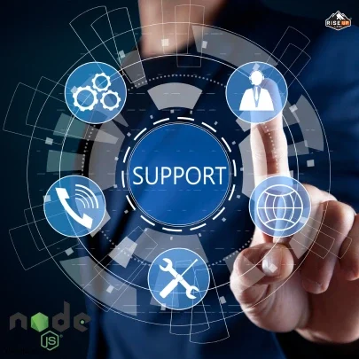 Support and Maintenance Services by Node js development agency Riseup Labs