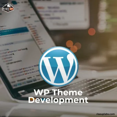 WordPress Theme Development & Customization Services by WP Web Development Company Riseup Labs