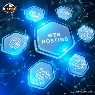 Website Hosting Services at website development company Riseup Labs