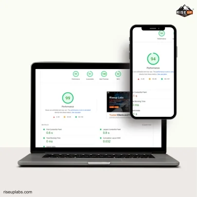 Website Speed Optimization Services by Web Maintenance Company Riseup Labs