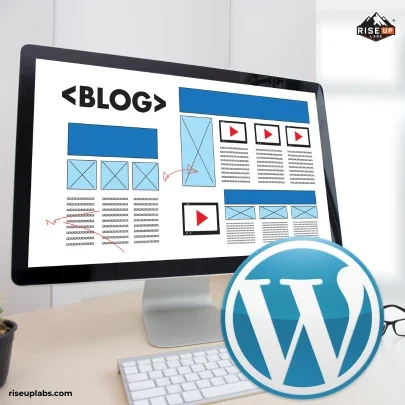 WordPress Blog Development Services by WP Web Development Company Riseup Labs