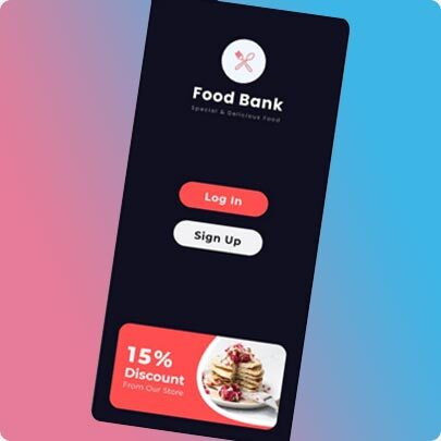 Easy Login Feature of Food Delivery App