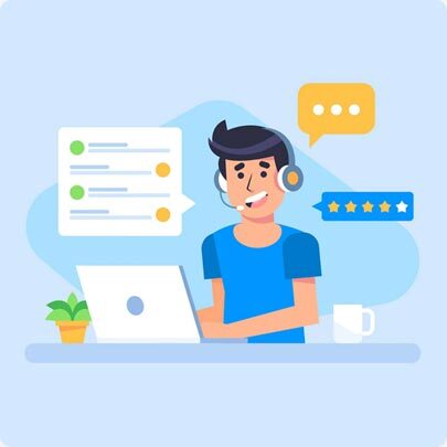 Help & Support For Customer App