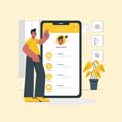 Manage Profile For Customer App
