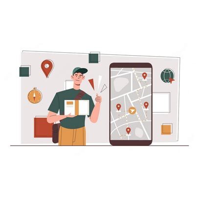 Receive Delivery Location For Delivery Person App