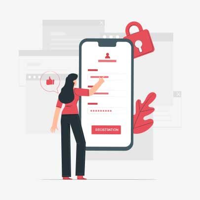 Client Registration service offered by Riseup Labs