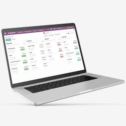 Odoo expenses module